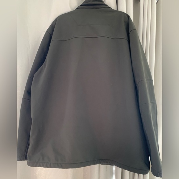 Hawke & Co Men’s Army Green Performance Jacket Full Zip Fleece Lined; Size XL - Picture 2 of 14